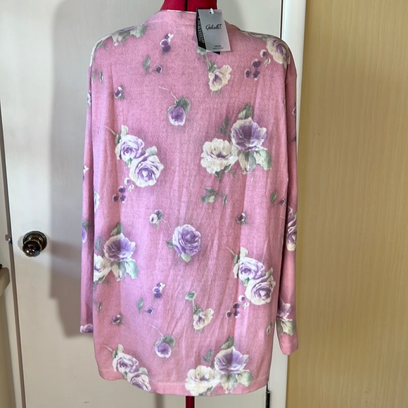 Gabriella T Pink Sweater SZ 2X - Picture 3 of 9